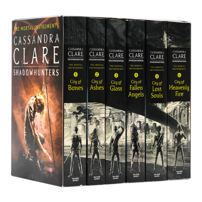 圣杯神器 骸骨之城 6册盒装 The Mortal Instruments Boxed Set 英文原版小说 英文版奇幻恐怖悬疑小说书 进口电影原著书籍 - 图3