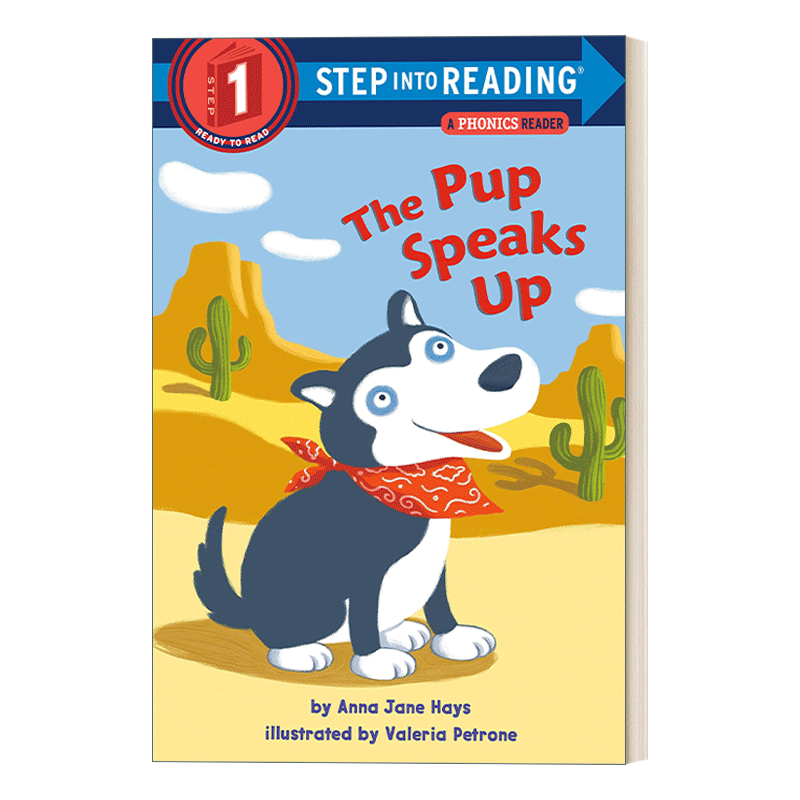 英文原版 Step into Reading 1 - The Pup Speaks Up 小狗说话了 英文版 进口英语原版书籍 - 图1