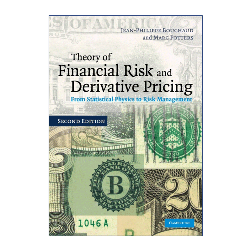 英文原版 Theory of Financial Risk and Derivative Pricing 金融风险和衍生证券定价理论 Jean-Philippe Bouchaud 英文版 - 图0