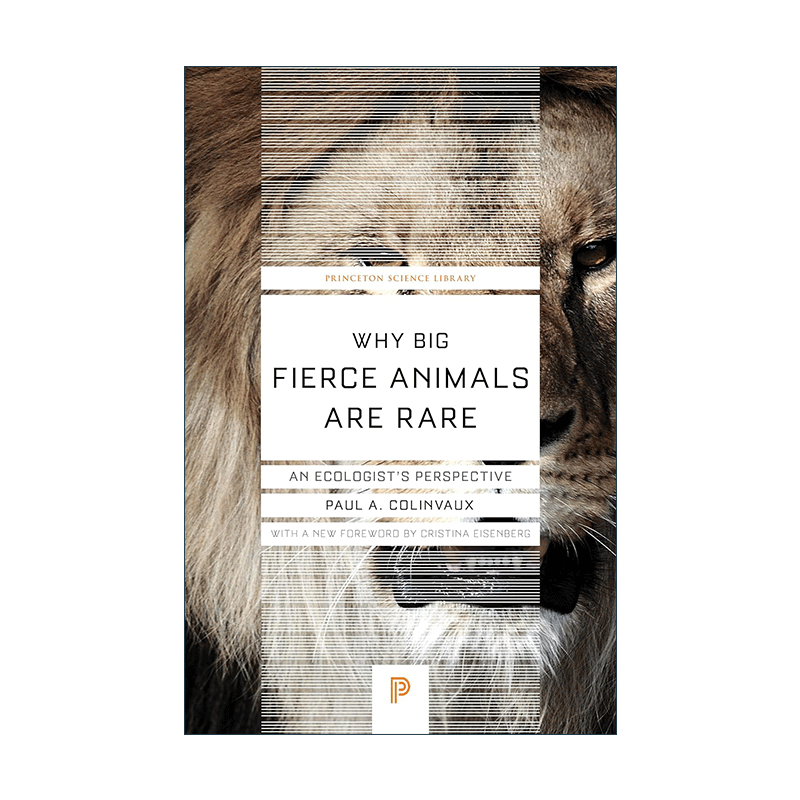英文原版 Why Big Fierce Animals Are Rare 为什么大型凶猛动物稀有 生态学 环境保护 普林斯顿科学文库 英文版进口英语原版书籍