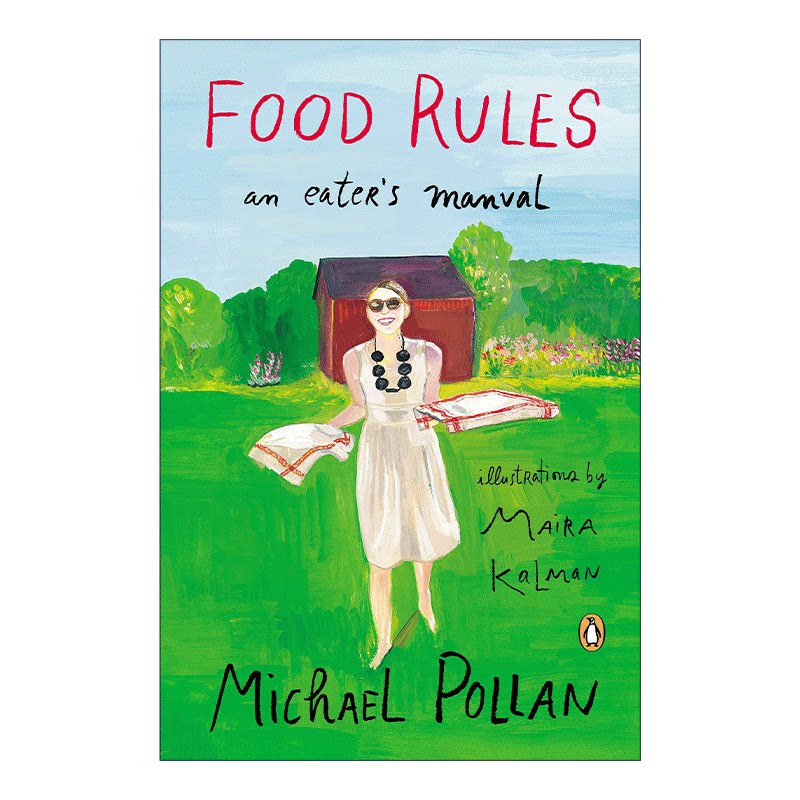 英文原版 Food Rules Illustrated Ed 饮食规则 83条日常实践的简单饮食方针 插图版 Michael Pollan 英文版 进口英语原版书籍