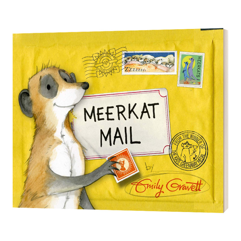 Meerkat Mail  猫鼬商场 Emily Gravett 廖彩杏书单进口原版英文书籍 - 图0