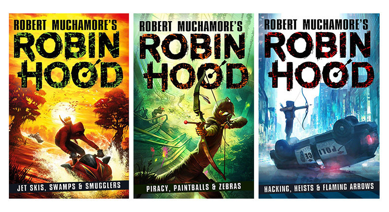 英文原版小说 Robin Hood 罗宾汉1-3册 Robert Muchamore