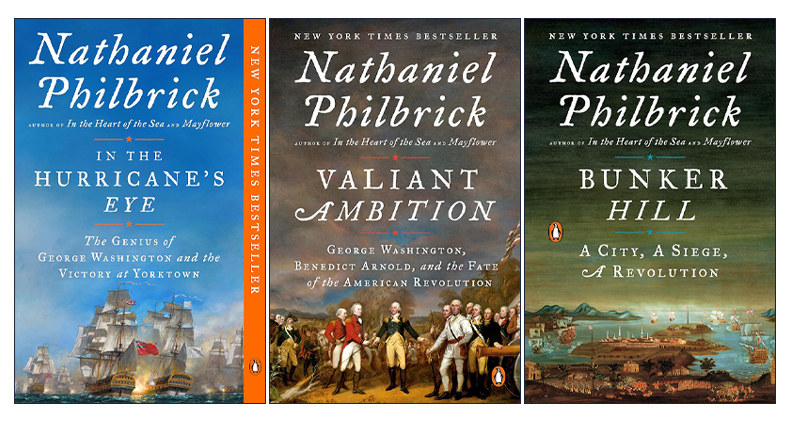 英文原版 American Revolution Series 美国独立战争系列3册 历史传记 Nathaniel Philbrick 英文版 进口英语原版书籍