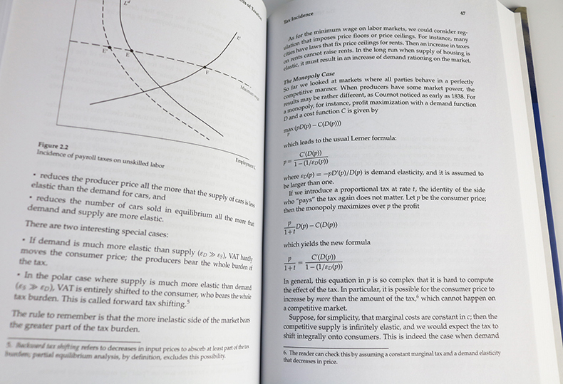 英文原版 The Economics of Taxation second edition The MIT Press 税收经济学 第二版 精装 英文版 进口英语原版书籍 - 图0