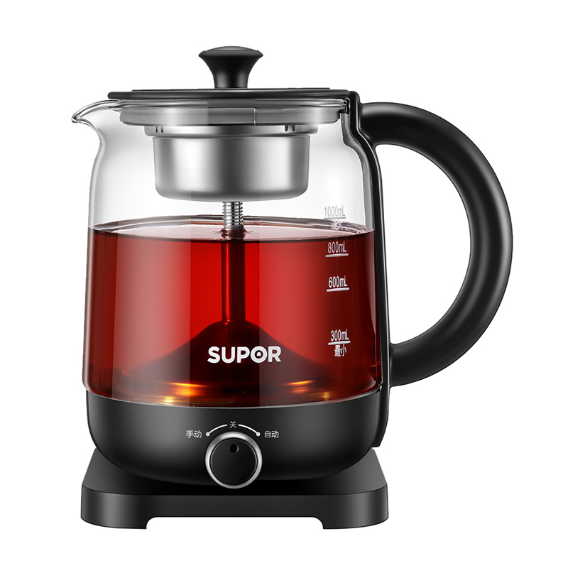 苏泊尔惠宝专卖店苏泊尔煮茶器煮茶壶小型黑茶养生壶玻璃蒸汽家用办公室喷淋式专用0