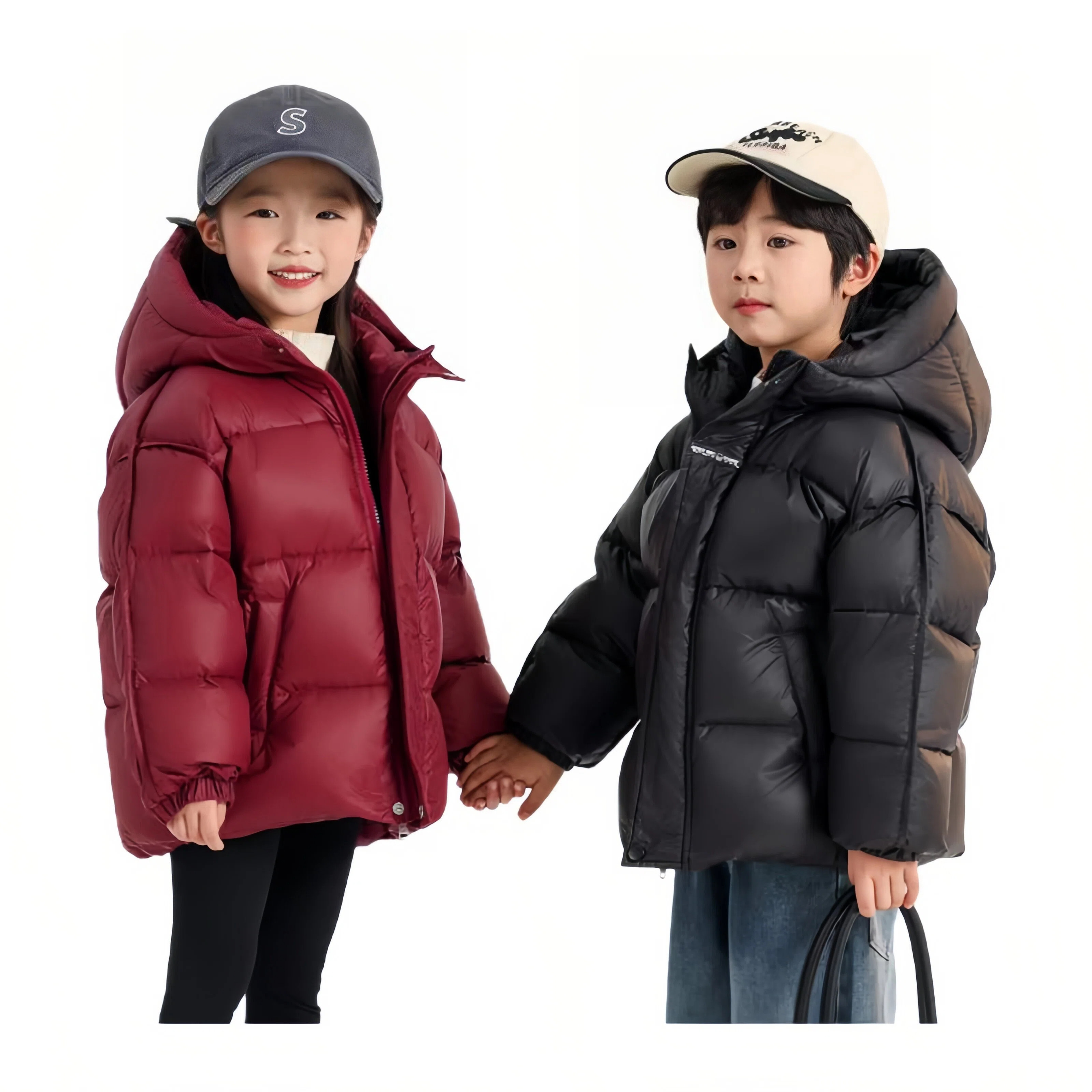 儿童羽绒服冬季新款男女通用纯色连帽保暖外套亲子装白鸭绒XT664,淘宝优惠券,粉丝福利购,淘宝优惠卷