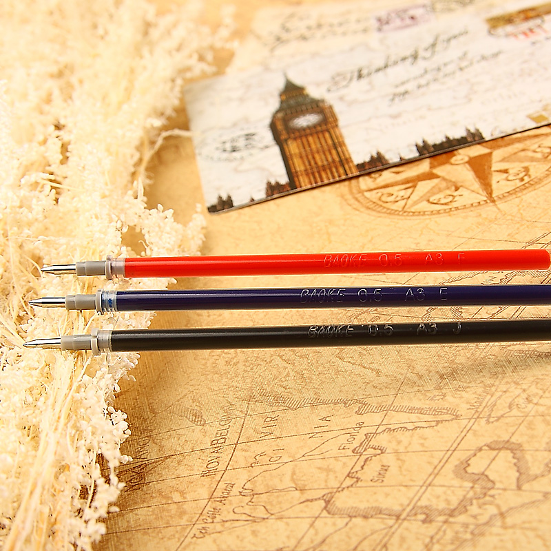 Baoke 106f standard boxed wholesale gel pen refill