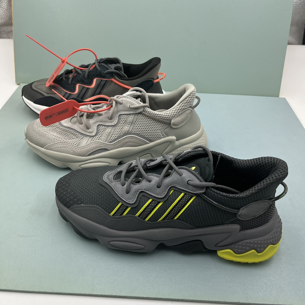 Adidas Ozweego黑武士老爹鞋EE6999 GZ7278 FZ1961 FZ1962 FZ1963 - 图3