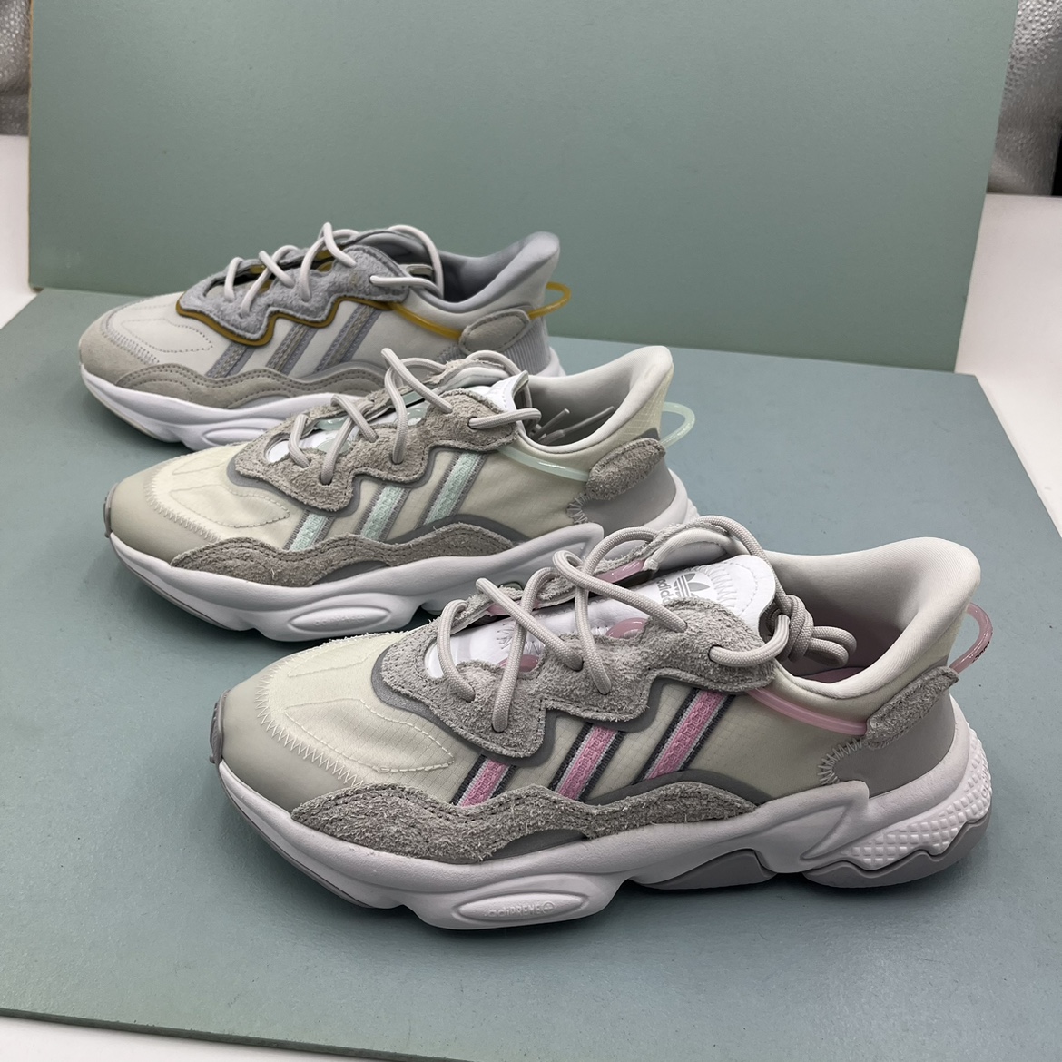 Adidas Ozweego黑武士老爹鞋EE6999 GZ7278 FZ1961 FZ1962 FZ1963 - 图0