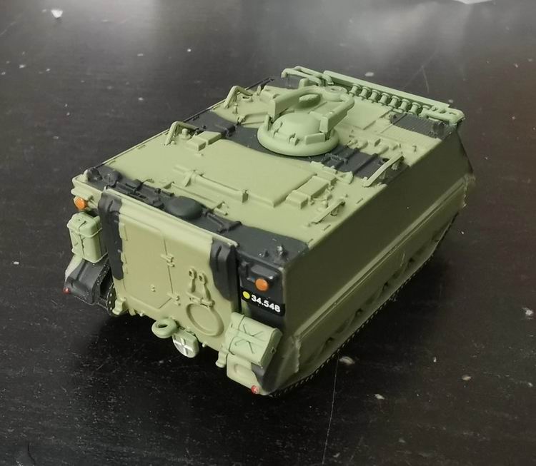 舒克 SCHUCO MARKLIN HO 1/87 德国 M113 装甲车 步兵战车 合金 - 图2