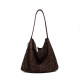 Suede tote bag