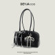 Korean Heo Yoon-jin's same style bowling bag