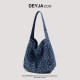 Korean style new leopard print canvas bag