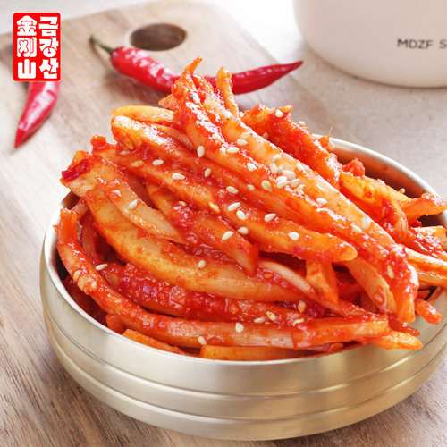 延边金刚山正宗泡菜韩国泡菜韩式辣白菜咸菜各种下饭菜大全开胃菜 - 图1