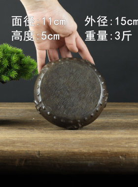 仿古老旧石头青石雕刻佛字佛像