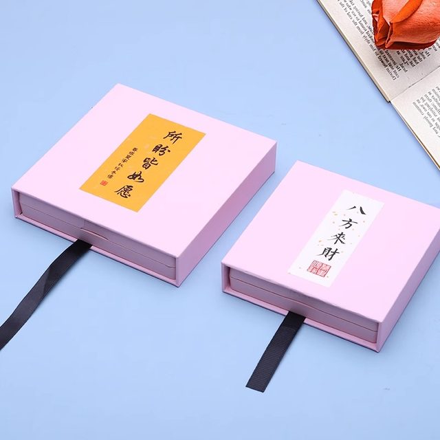 Jewelry box storage box anti-oxidation PE film suspension box