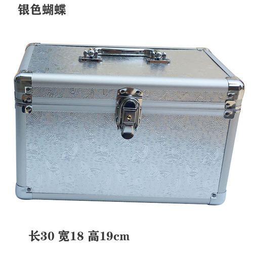 铝合金箱化妆箱美甲纹绣工具箱足浴美容箱子足疗技师手提箱收纳箱 - 图1