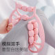 Leg thinning artifact leg massager ring leg clamp roller