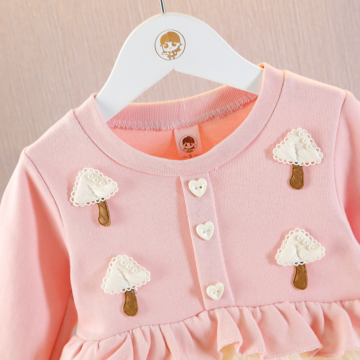 周岁宝宝洋气裙子春装2026新款儿童公主裙婴儿上衣礼服女童连衣裙,淘宝优惠券,粉丝福利购,淘宝优惠卷