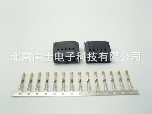 台产 杜邦 10P 镀金 定位插头 接插件 可替代FC 2*5 10芯 2.54MM - 图1