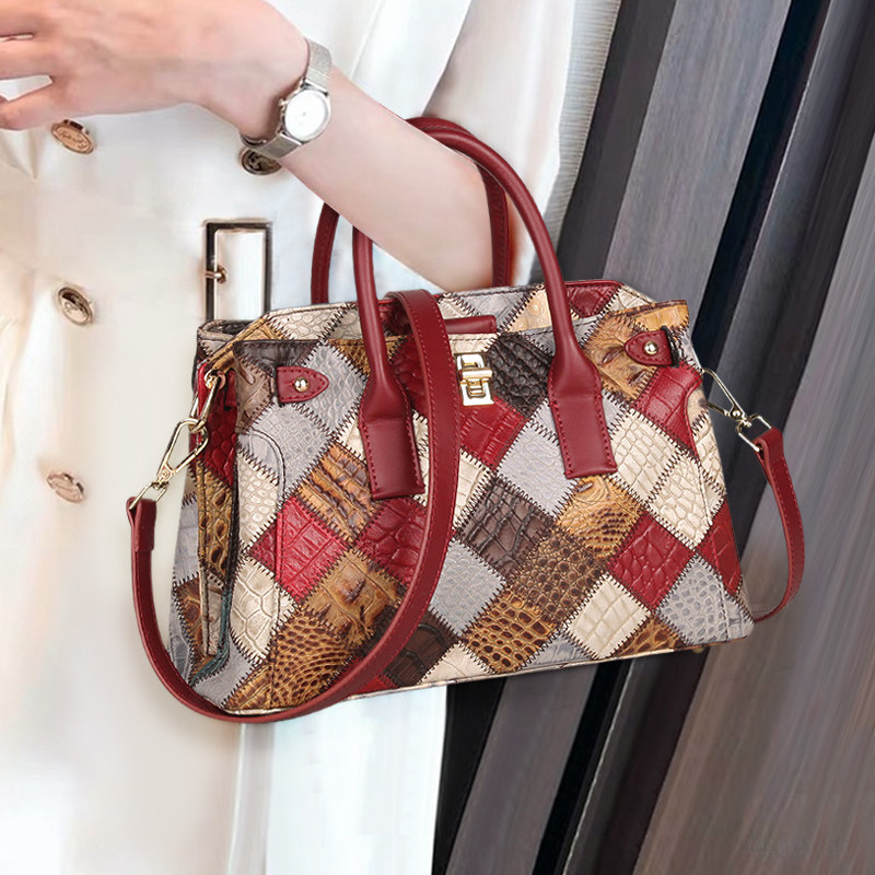 原创女夏2021新款真皮波士顿斜挎包 皮匠传奇女士包袋