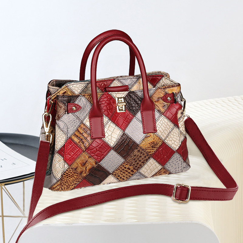 原创女夏2021新款真皮波士顿斜挎包 皮匠传奇女士包袋