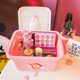 Маленький ящик для хранения, милая пластиковая коробка для хранения