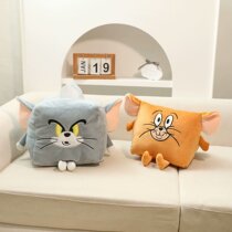 Cute plush kitty mouse paper towels paper towels containing box holding pillow living-room kitty holding pillow childrens room decorations