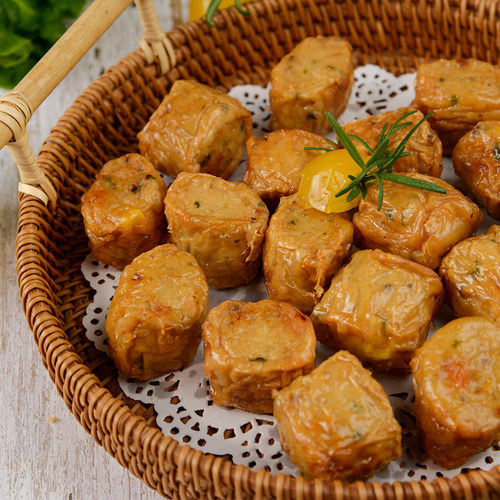 正大泰香Q卷原味鸡肉蔬菜卷半成品油炸小吃商用泰式五香豆皮肉卷 - 图3