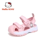 Hello Kitty, летние сандалии, детская пляжная обувь для принцессы, туфли