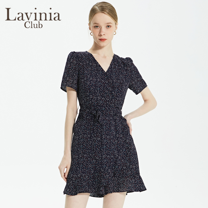 Lavinia Club/拉维妮娅夏新品女士休闲裤显瘦连体裤高腰R13K49 - 图0