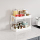 Kitchen gap storage rack floor-standing multi-layer ultra-narrow trolley refrigerator gap storage bathroom mobile storage rack