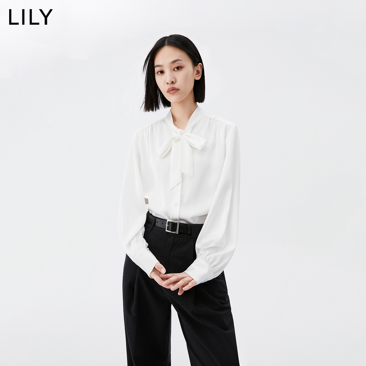  LILY蕾丝衫/雪纺衫