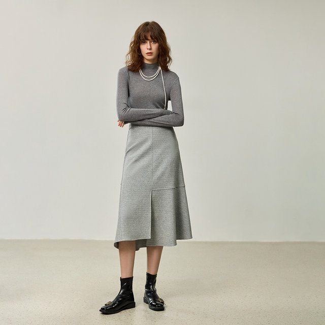 LILY three-dimensional skinny fishtail skirt, versatile for commuting