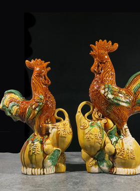 陶瓷摆件中式书房美观