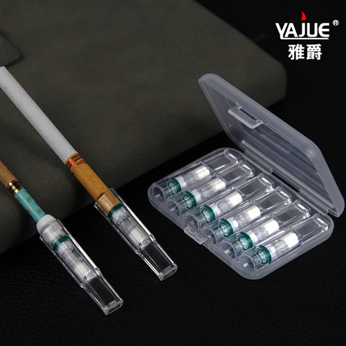 一次性烟嘴三重过滤烟嘴男女士抽烟神器粗细两用抛弃型过滤嘴T112 - 图2