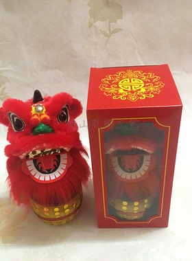 佛山醒狮头摆件舞狮子挂件中国风