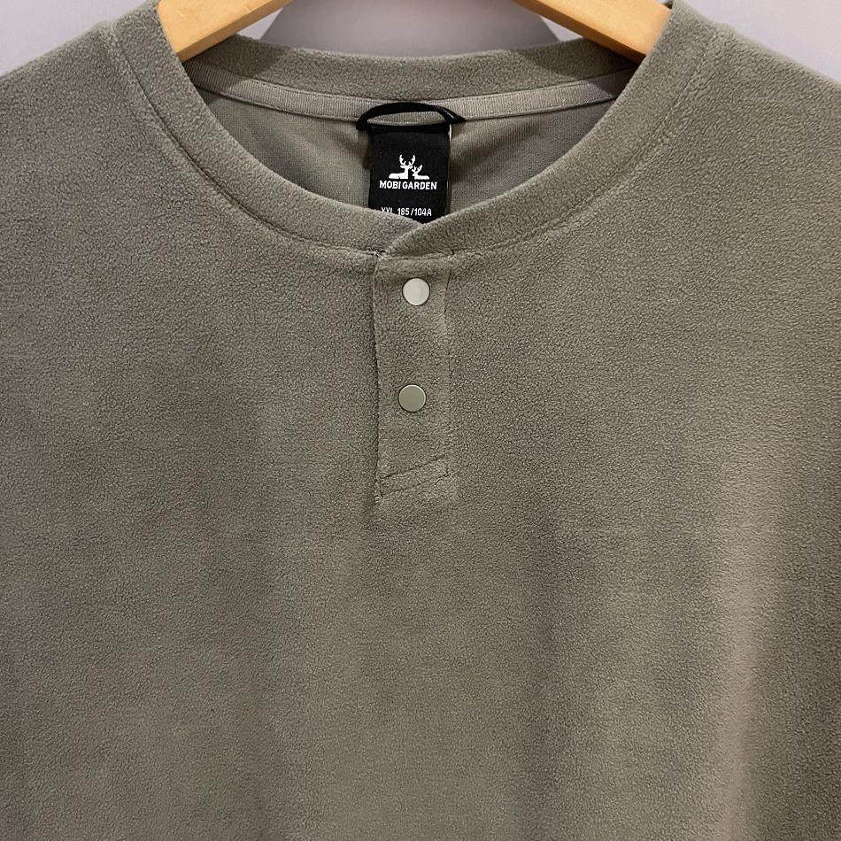 24秋！轻薄套头蓬松男式内搭圆领轻舒绒圆领抓绒牧高笛ZM24311001,淘宝优惠券,粉丝福利购,淘宝优惠卷