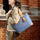 NU New Zealand 2026 new large-capacity duck tote bag for college students to attend classes, lightweight commuting shoulder bag for women