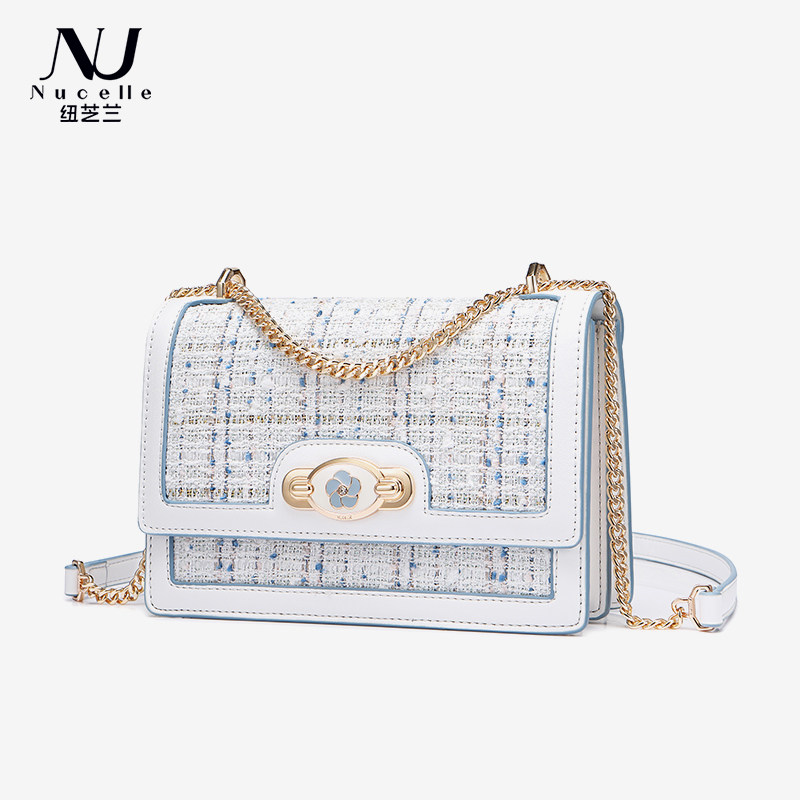 纽芝兰女新款2020潮网红小ck链条包 纽芝兰箱包女士包袋