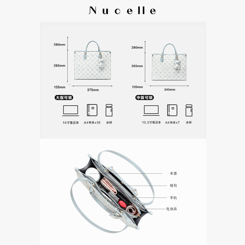 nu纽芝兰托特包2023新款2022公文包 纽芝兰箱包托特包