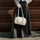 NU New Zealand Candy Baguette Bag 2026 New Large Capacity Portable Toast Bag Cowhide Single Shoulder Bowling Bag for Women