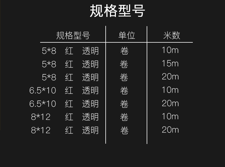 气动气管5*8/10*6.5/12*8 高压软管带快速接头空压机气泵配件风管 - 图0