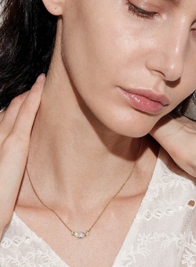 欧美个性简约精致潮款ins不规则几何项链女秋冬通勤百搭锁骨链女