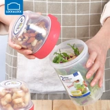 Lexiele Следуйте двойной пластиковой флагманской флагманской коробке с закусочной.