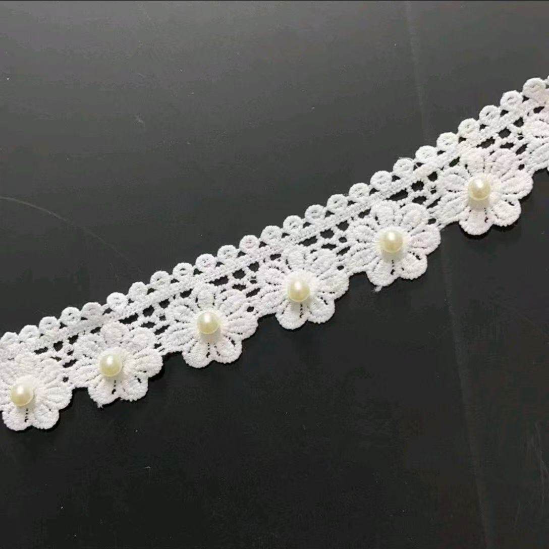 窗帘手工辅料牛奶丝蕾丝水溶绣花小花钉珠拼接花边抱鞋帽婚纱礼服,淘宝优惠券,粉丝福利购,淘宝优惠卷