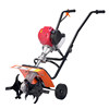 Small household gasoline micro-tiller weeding wheel micro-tiller