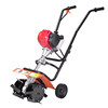 Small household gasoline micro-tiller weeding wheel micro-tiller