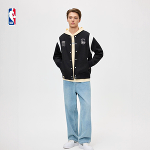 NBA官方26秋冬新款76人詹姆斯库里外套